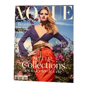 VOGUE Paris Magazine February 2011 Laura Stone Cover - Excellent